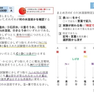 水溶液の性質 ～水溶液特定法 編